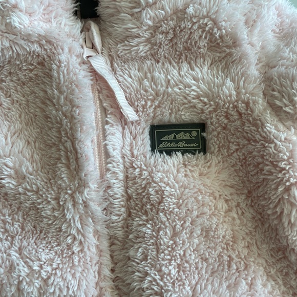 Eddie Bauer Blush Fleece Footie - Picture 5 of 7